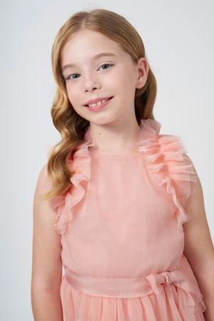 Mayoral Kız Elbise 06943-64 Pembe