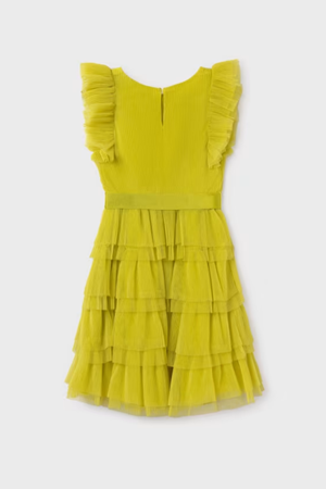 Mayoral Kız Elbise 06943-66 Yeşil