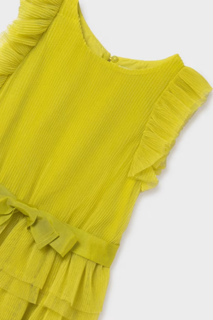 Mayoral Kız Elbise 06943-66 Yeşil