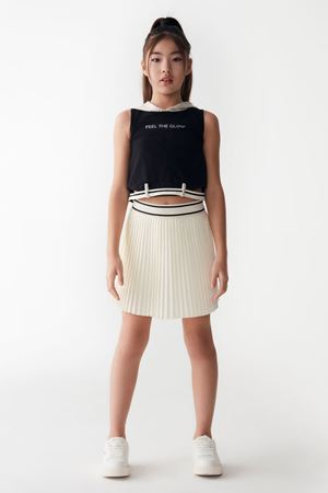 NK Kids 36306-GLOW BLUZ SİYAH 8/14