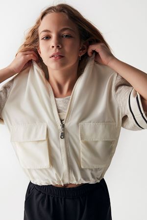 NK Kids 36303-SUPERSTAR BLUZ KREM 8/14