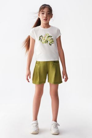 NK KIDS 34482-VERTE T-SHIRT 8/14 KREM