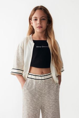 NK KIDS 36302-SUPERSTAR CEKET KREM 8/14