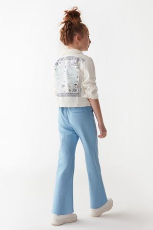 NK KIDS 36319-DOĞA T-SHIRT EKRU/MAVİ 8/14