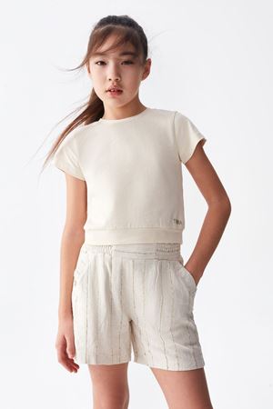 NK KIDS 36328-TERRA BLUZ 8/14 KREM/KAHVE 