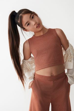 NK KIDS 36343-GÜPÜRLÜ HIRKA 8/14 KREM