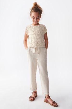 NK KIDS 36364-VİKTORYA BLUZ 8/14 KREM