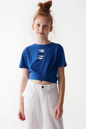 NK KIDS 36367-ASSOS T-SHIRT MAVİ 8/14 