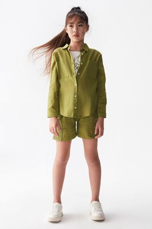 NK KIDS 36373-MIA GÖMLEK 8/14 HAKİ