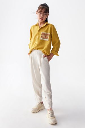 NK KIDS 36384-PRIME GÖMLEK 8/14 KREM 