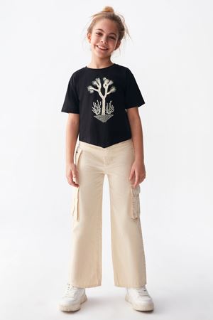 NK KIDS 36402-BUDVA T-SHIRT 8/14 SİYAH