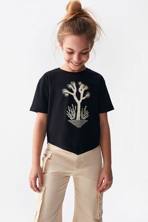 NK KIDS 36402-BUDVA T-SHIRT 8/14 SİYAH
