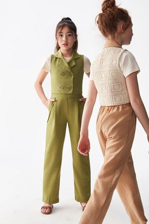 NK KIDS 36404-OLIVE YELEK 8/14 YEŞİL