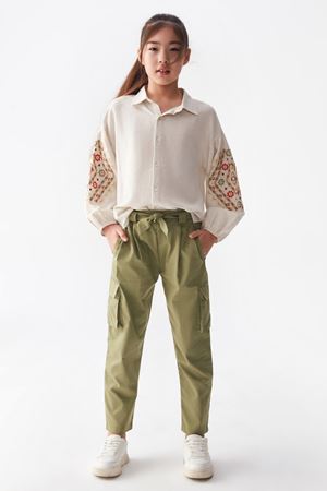 NK KIDS 36417-KANEVİÇE GÖMLEK 8/14 KREM