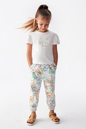 NK KIDS 36511-SWAN T-SHIRT EKRU 4/8 