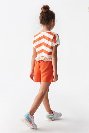 NK KIDS 36528-GELİNCİK T-SHIRT 4/8 TURUNCU