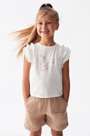 NK KIDS 36531-LARA BLUZ 4/8 EKRU