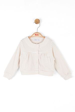 NK KIDS 36609-CREMO CEKET 1/4 EKRU/VİZON 