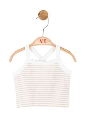 NK KIDS 36610-CREMO BLUZ 1/4 EKRU/VİZON 