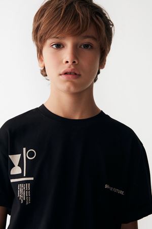 NK KIDS 46302-CACTUS TSH.8/14 SİYAH