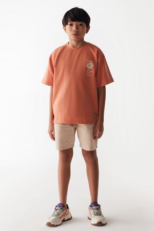 NK KIDS 46303-FİGÜR T-SHIRT 8/14 TURUNCU