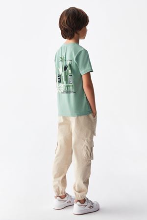NK KIDS 46309-KEY TSHIRT 8/14 YEŞİL 