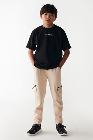 NK KIDS 46312-LAND T-SHIRT 8/14 SİYAH 