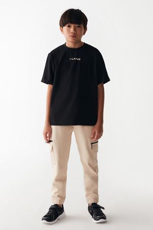 NK KIDS 46312-LAND T-SHIRT 8/14 SİYAH 