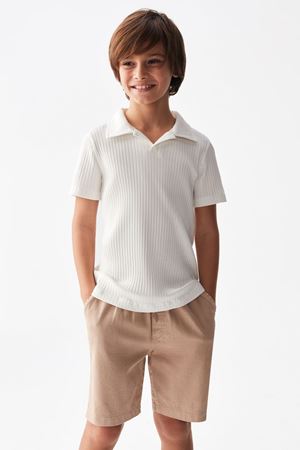 NK KIDS 46315-MASTER T-SHIRT 8/14 EKRU