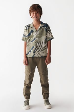 NK KIDS 46325-KAREN GÖMLEK 8/14 YEŞİL