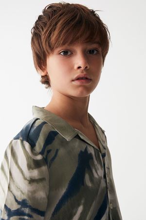 NK KIDS 46325-KAREN GÖMLEK 8/14 YEŞİL