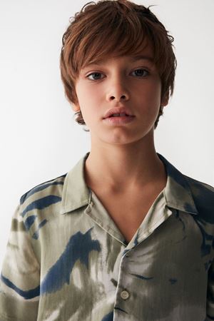 NK KIDS 46325-KAREN GÖMLEK 8/14 YEŞİL