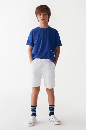 NK KIDS 46335-SHAPE TSHIRT 8/14 SAX