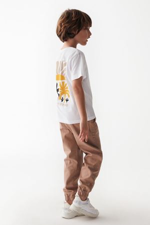 NK KIDS 46502-PİRAMİT T-SHIRT 4/8 BEYAZ 