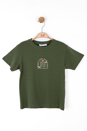NK KIDS 46507-BIRD T-SHIRT 4/8 HAKİ