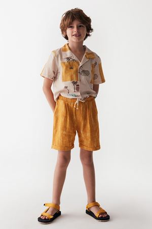 NK KIDS 46509-HOUSE GÖMLEK 4/8 SARI