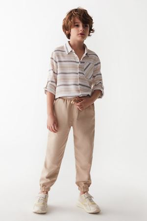 NK KIDS 46512-REMEMBER GÖMLEK HAKİ 4/8