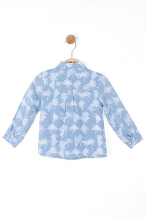 NK KIDS 46600-KARYA GÖMLEK 1/4 MAVİ