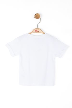 NK KIDS 46604-KORFU TSHIRT 1/4 BEYAZ 