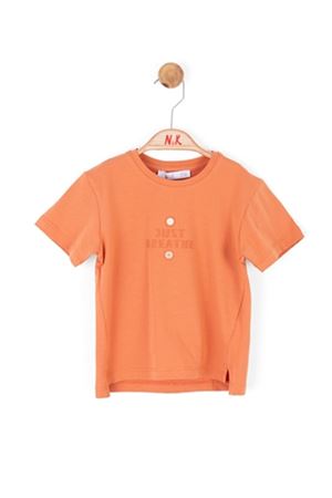 NK KIDS 46612-ETNO T-SHIRT 1/4 TURUNCU 