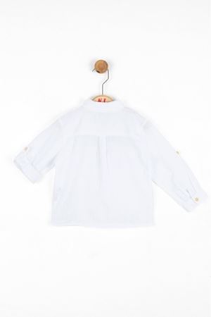 NK KIDS 46617-VİVA GÖMLEK 1/4 BEYAZ 