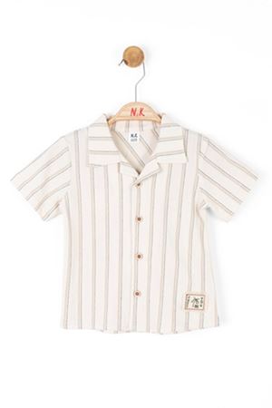 NK KIDS 46620-RELAX GÖMLEK 1/4 KREM 