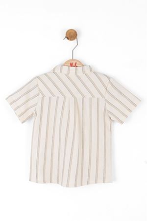 NK KIDS 46620-RELAX GÖMLEK 1/4 KREM 