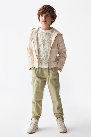 NK KIDS 46701-KAPÜŞONLU CEKET 4/8 KREM 