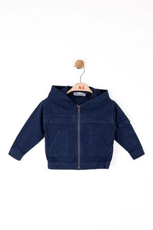 NK KIDS 46702-KOLU CEPLİ CEKET 1/4 LACİVERT