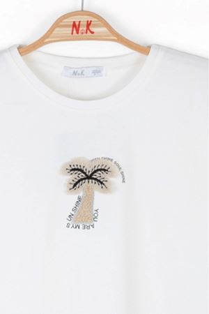 NK KIDS 36399-PALOMA T-SHIRT 8/14 EKRU