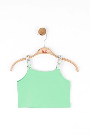 NK KIDS 36520-ÇİZGİ BLUZ YEŞİL 4/8
