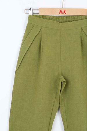 NK KIDS 56338-ALESTA PANTOLON 8/14 YEŞİL