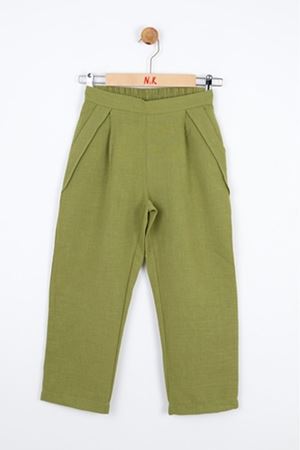 NK KIDS 56338-ALESTA PANTOLON 8/14 YEŞİL