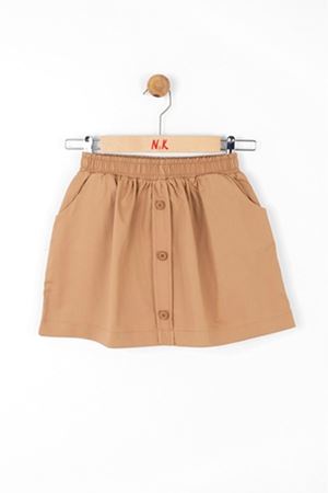 NK KIDS 56518-BONİBON ETEK CAMEL 4/8